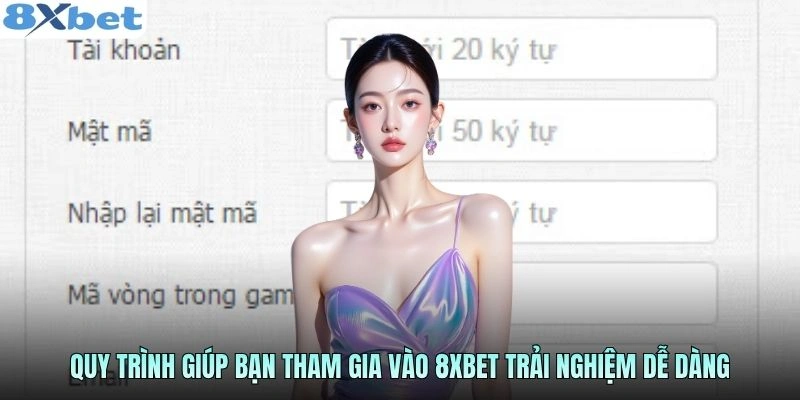 Bốn bước bắt đầu tại 8xbet cho người mới