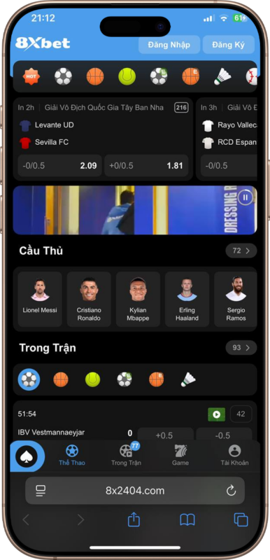 Hướng dẫn tải app 8xbet về điện thoại